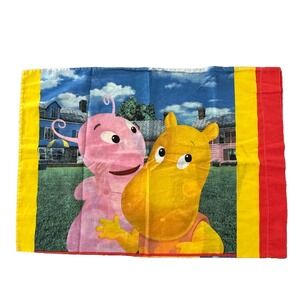Vintage Backyardigans Pillow Case Nick Jr Uniqua Tasha Tyrone Pablo Standard Sz
